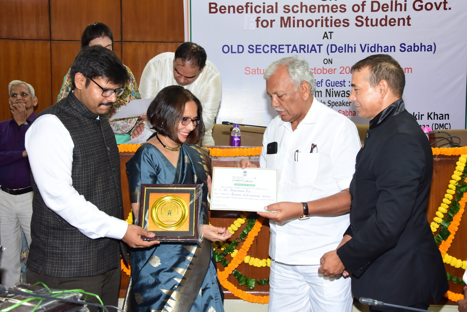 Honoured by Minority Commission